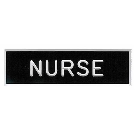 Nurse Pin Back Badge Formica